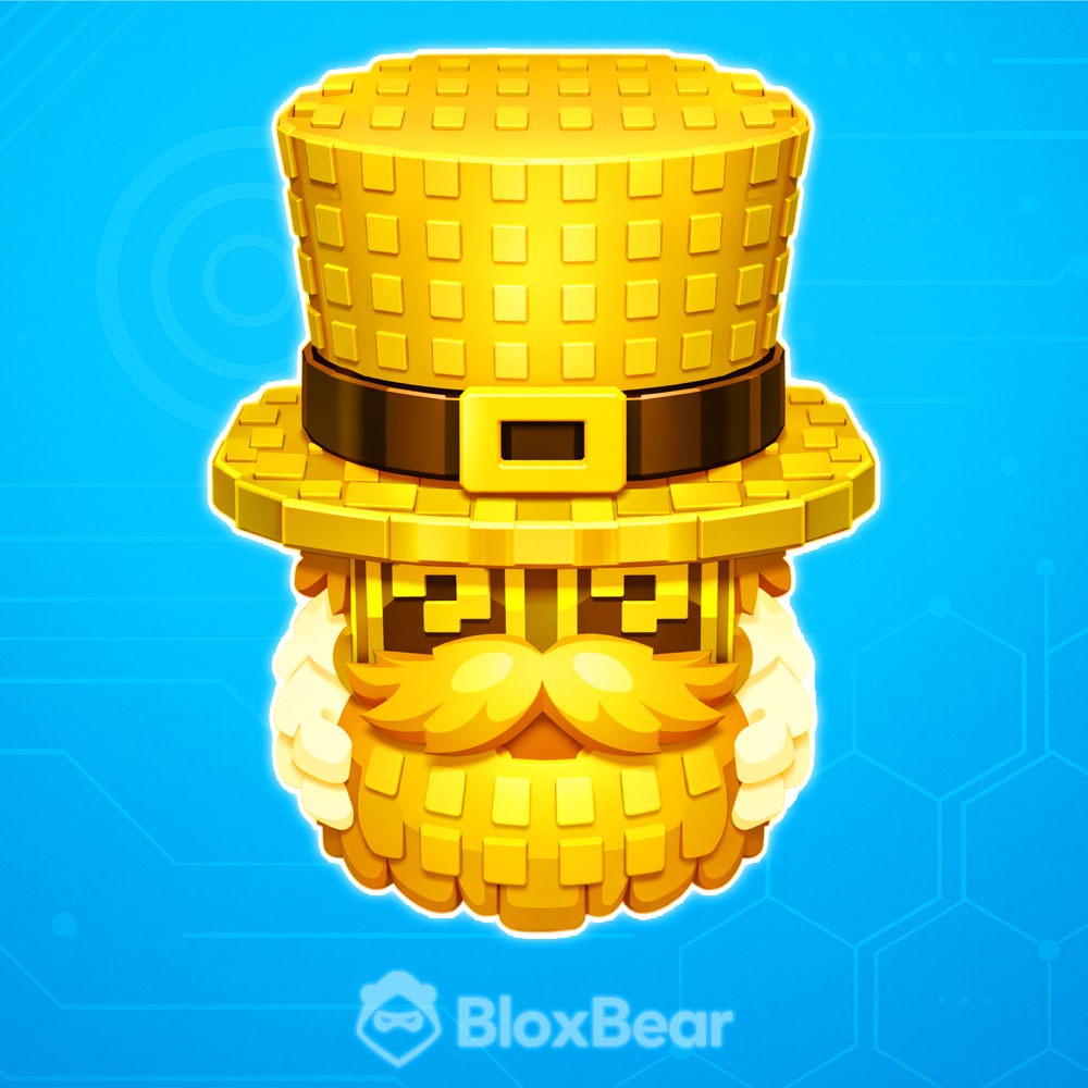 Gold Leprachaun Lucky Block