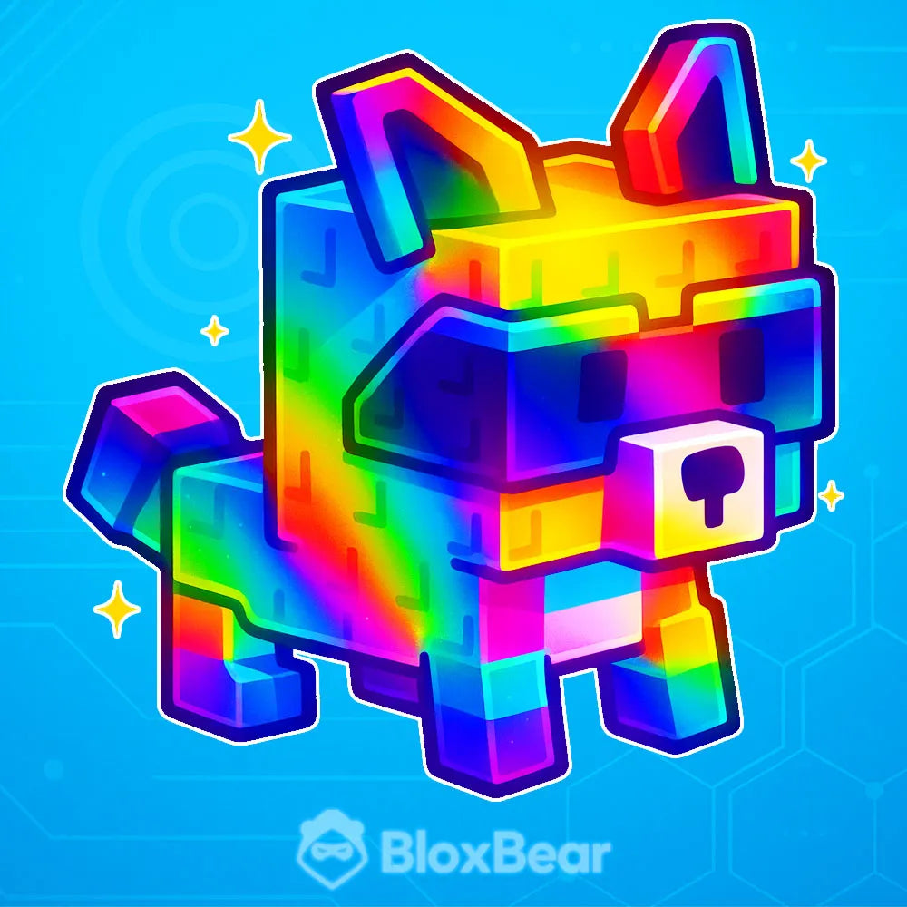Rainbow Raccoon
