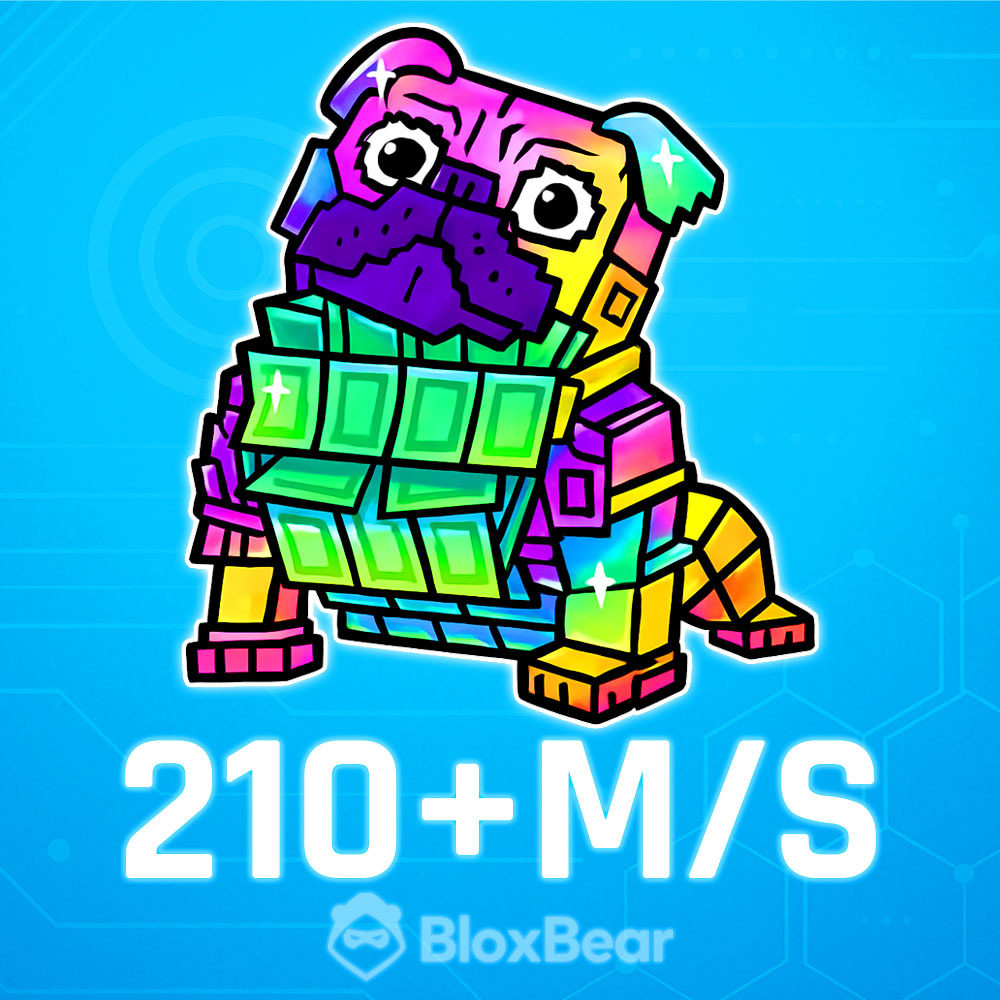 Rainbow Money Money Puggy