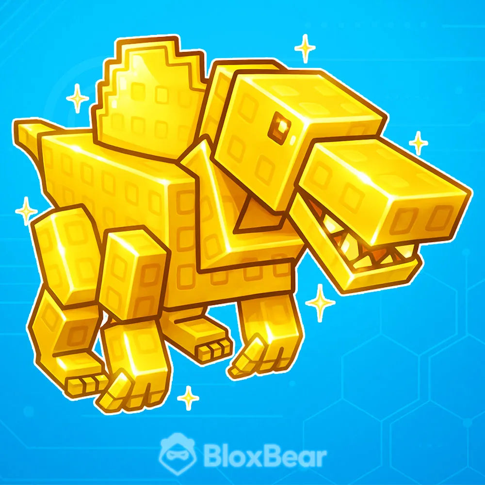 Golden Spinosaurus