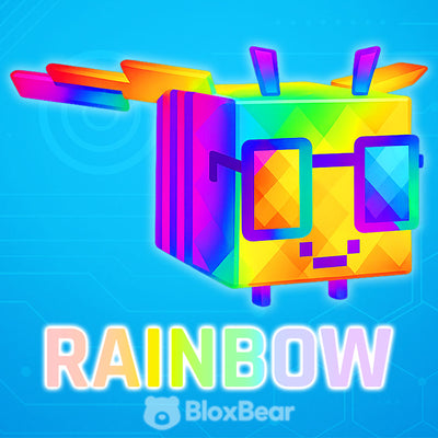 Rainbow Disco Bee