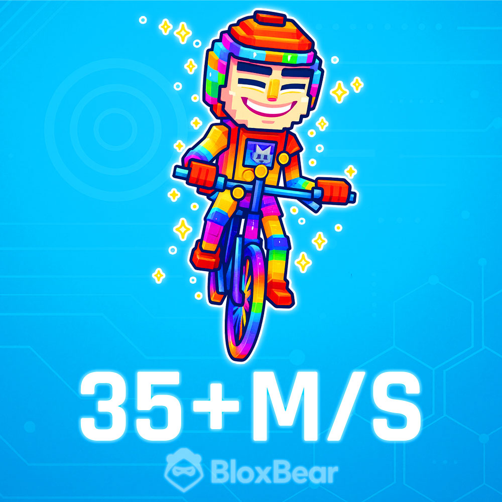 Rainbow Chicleteira Bicicleteira