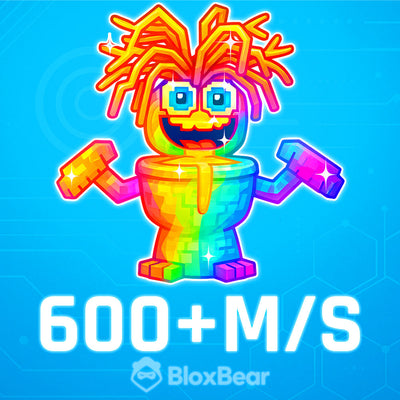 Rainbow Spaghetti Tualetti