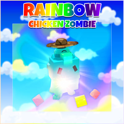 Rainbow Chicken Zombie