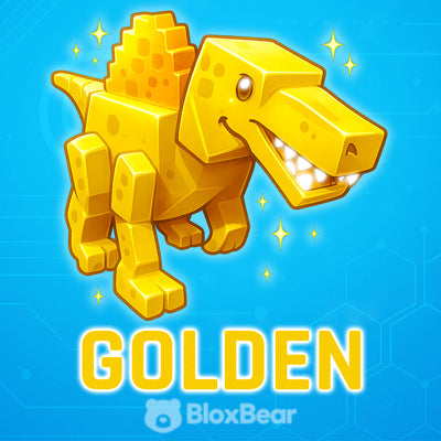 Golden Spinosaurus