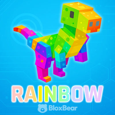 Rainbow T-Rex