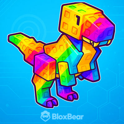 Rainbow T-Rex